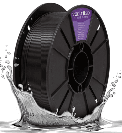 Filamento PLA - Preto - Voolt 3D - 1.75mm - 1kg