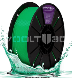 Filamento PLA - Verde Fluorescente  -  Voolt 3D  - 1kg