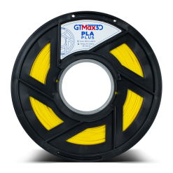 Filamento PLA Plus - Amarelo - GTMax 3D - 1.75mm - 1KG