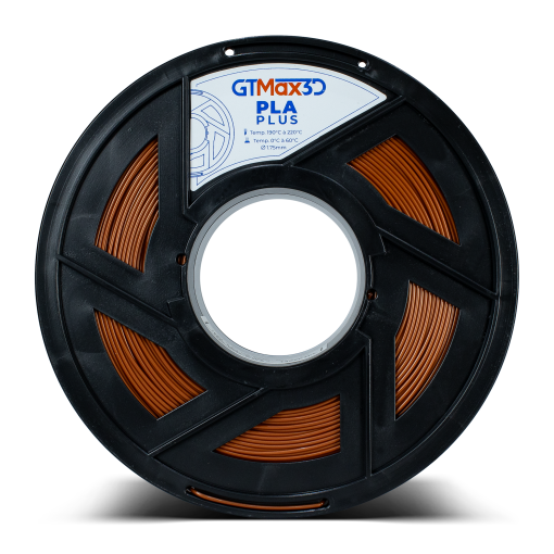 Filamento PLA Plus - Bronze - GTMax 3D - 1.75mm - 1KG