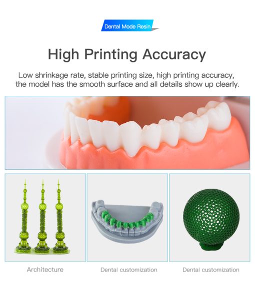 Resina para Impressão 3D - Ortho Model - Amarelo - 1kg - Creality - Imagem 6