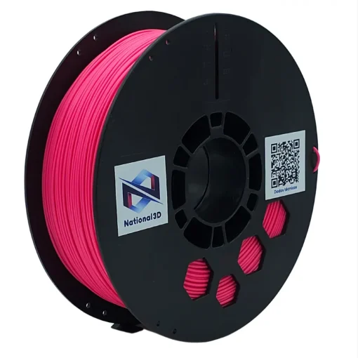Filamento ABS - Rosa Fúcsia - Premium MG94 - National 3D - 1.75mm - 1kg