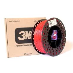 Filamento EPET - Vermelho - 3N3 - 1.75mm - 1kg