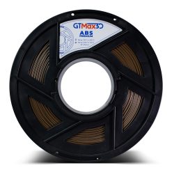 Filamento ABS - Marrom - Premium - GTMax 3D - 1.75mm - 1KG