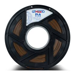 Filamento PLA Plus - Marrom - GTMax 3D - 1.75mm - 1KG