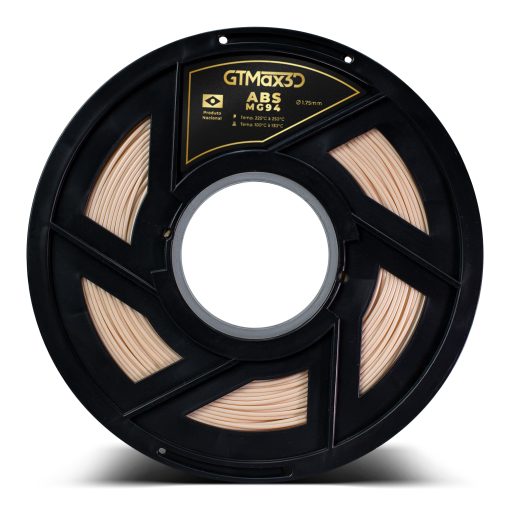 Filamento ABS - Nude - Premium MG94 - GTMax 3D - 1.75mm - 1KG