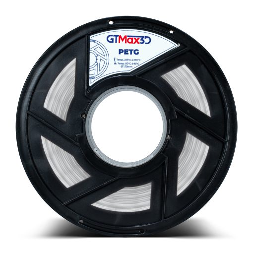 Filamento PETG - Natural (Transparente) - GTMax 3D - 1.75 mm - 1 KG
