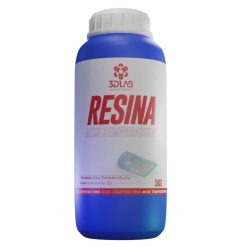 Resina 3D Alta Temperatura - Clear - 3D Lab - 1Kg