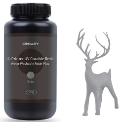 Resina para Impressão 3D - Lavável - Cinza - 500g - Creality