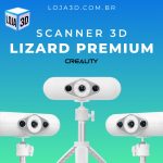 Conheça o Scanner 3D Lizard Premium da Creality