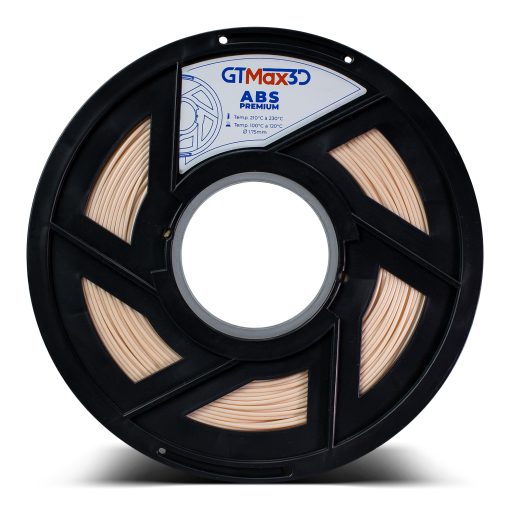 Filamento ABS - Nude - Premium - GTMax 3D - 1.75mm - 1KG