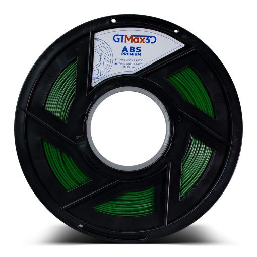 Filamento ABS - Verde - Premium - GTMax 3D - 1.75mm - 1KG