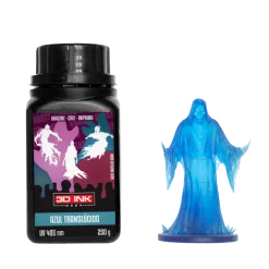 Resina 3D Ink Geek – Ghosts – Azul translúcido – 250g