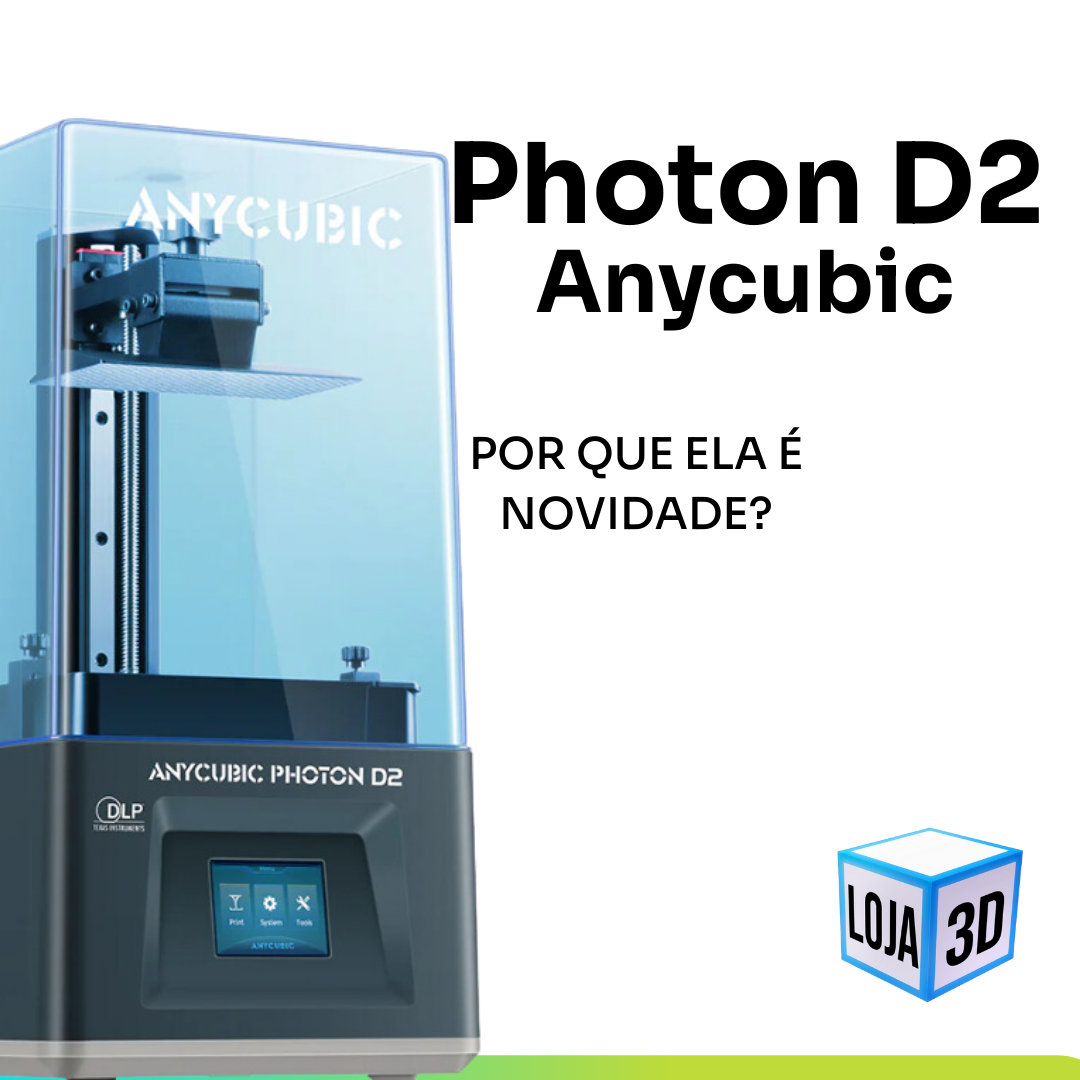 Resina DLP consumer Anycubic Photon D2 3D Stampante