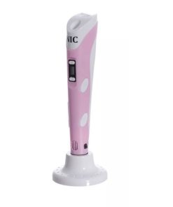 Caneta 3D - Rosa - NIC 3D - Completa - Garantia de 6 meses