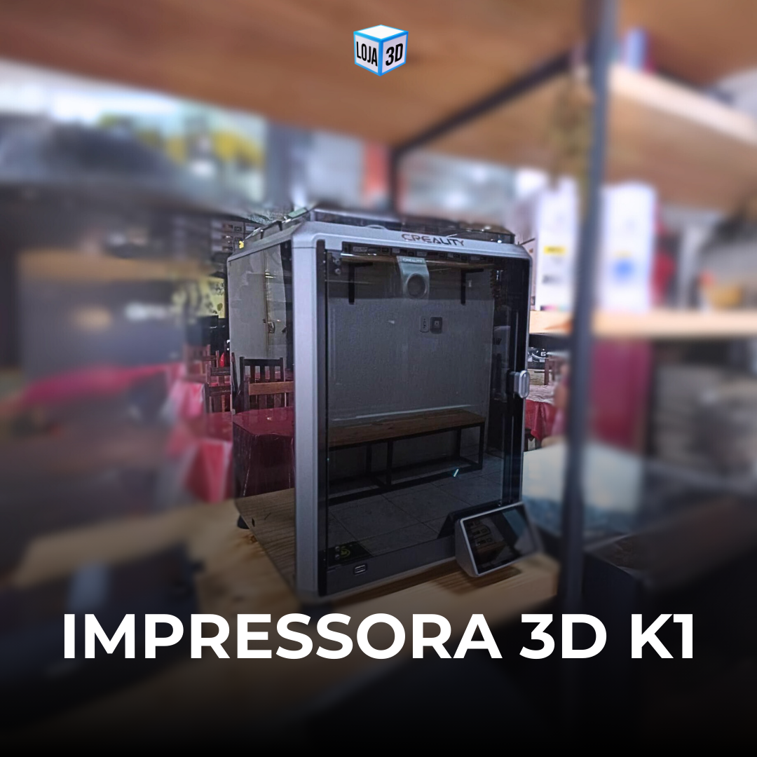 Impressora 3D K1 da Creality disponível para pronta entrega
