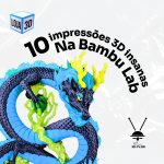 10 Impressões 3D Insanas na Bambu Lab!