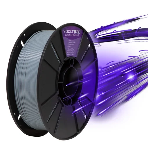 Filamento PLA –  Sonic High Speed  - Cinza Nintendo – Voolt 3D – 1.75mm – 1kg