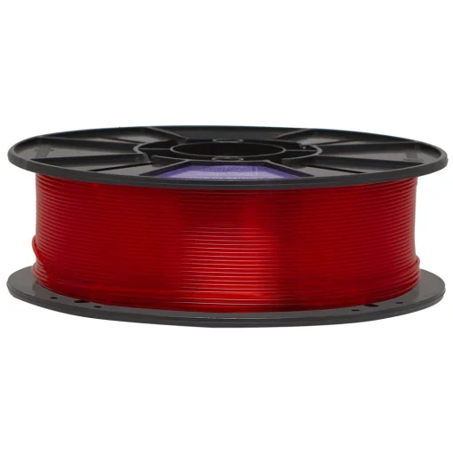 Filamento PLA –  Vermelho Romã Translúcido – Voolt 3D – 1.75mm – 1kg - Imagem 3
