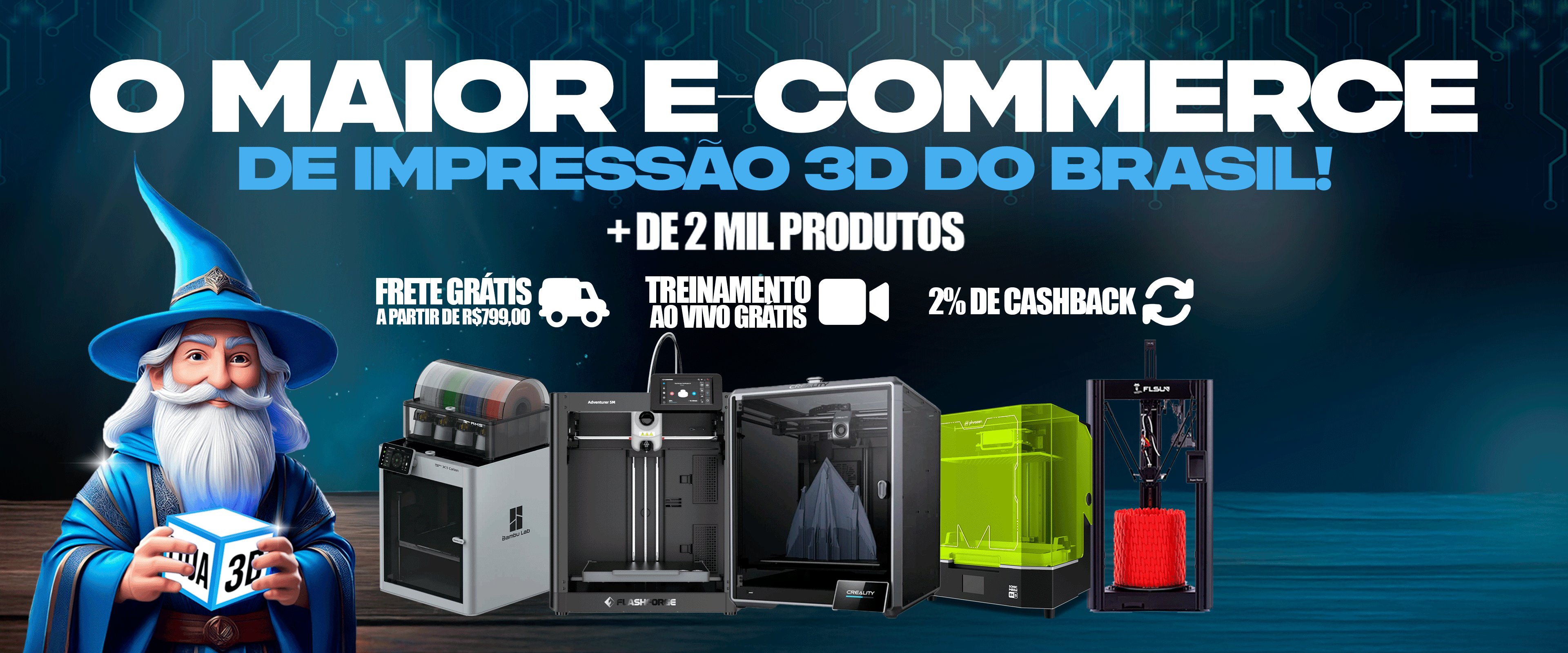 banner home 2025 maior ecommerce impressao 3d