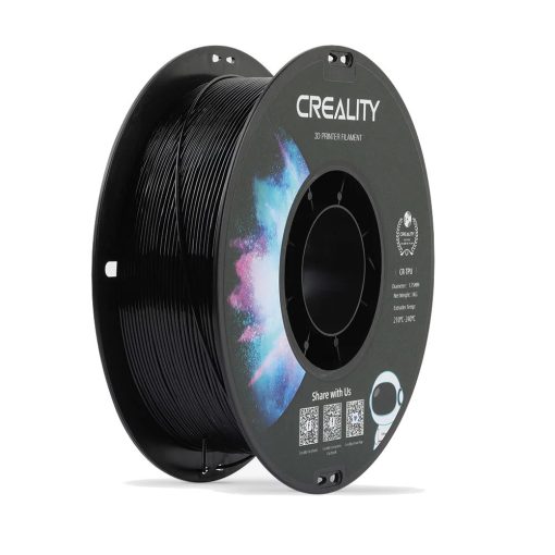 Filamento – CR TPU – Preto – Creality – 1.75mm – 1kg