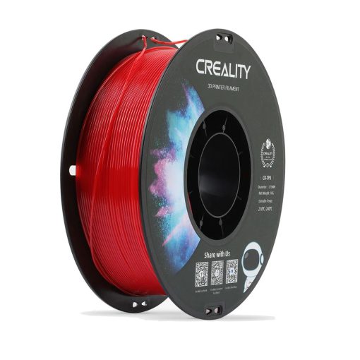 Filamento – CR TPU – Vermelho – Creality – 1.75mm – 1kg