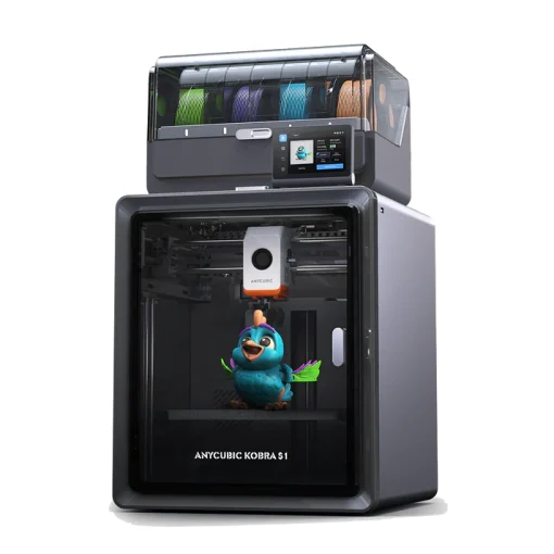 Impressora 3D – Kobra S1 Combo – Anycubic + Treinamento Ao Vivo Grátis