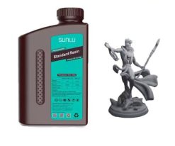 Resina 3D - Standard  – Cinza – 1kg – Sunlu