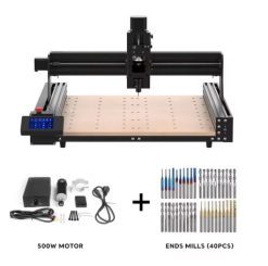 Máquina de corte de fresagem - TTC450 - 80W CNC  + Modulo de 500W - TwoTrees