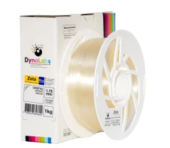 Filamento PLA - Zeta  – Cristal – Dynalabs – 1.75mm – 1kg