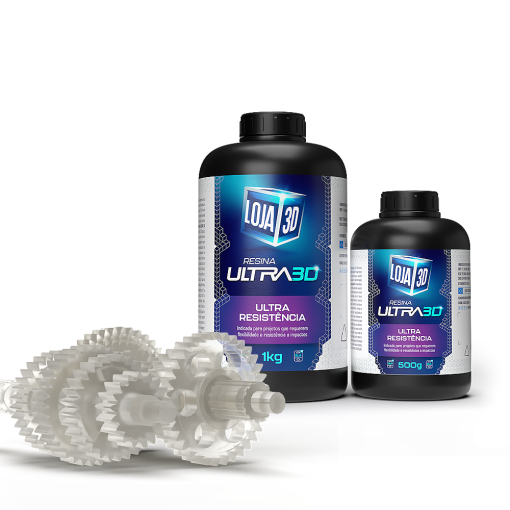 Resina Ultra Resistência – Clear – 1kg – Loja 3D - Imagem 2