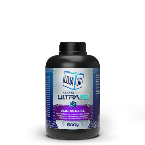 Resina Ultra Alinhadores – Marfim – 500g – Loja 3D