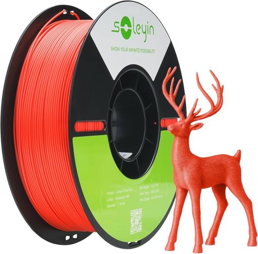 Filamento - Ultra Pla - Creme de Morango - Soleyin - 1.75mm - 1Kg