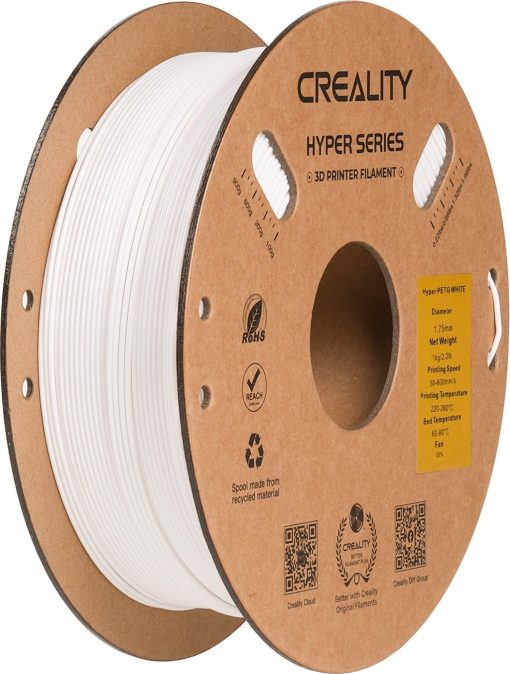 Filamento - Hyper - PETG - Branco - 1.75mm - Creality