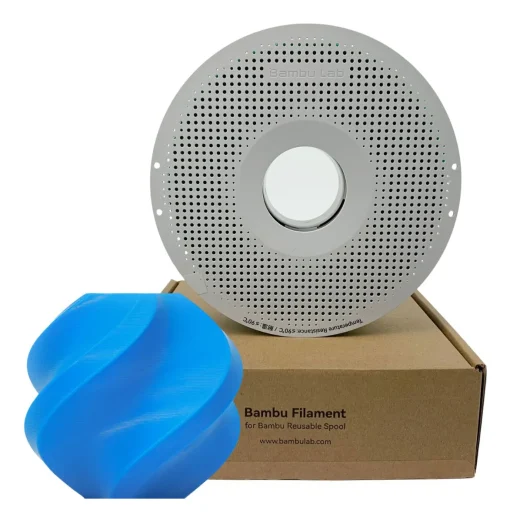Filamento – PLA – Azul Ciano – 1.75mm – Bambu Lab