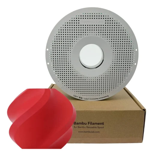 Filamento – PLA Matte – Vermelho – 1.75mm – Bambu Lab