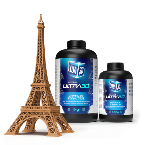 Resina Ultra Grandes Formatos – Skin – 500g – Loja 3D - Imagem 2