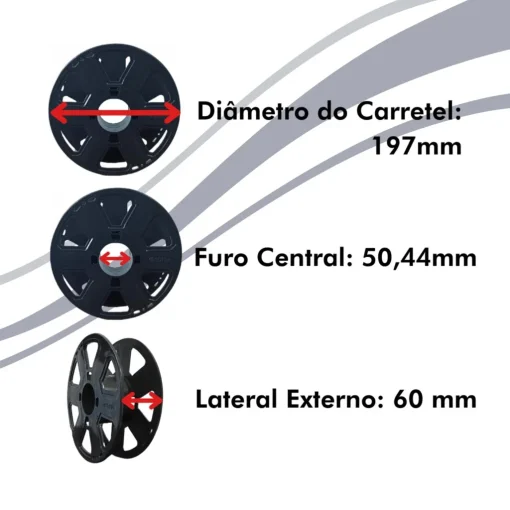 Filamento – PETG XT – Branco Snow White – 1,75mm – 3D Fila - Imagem 4