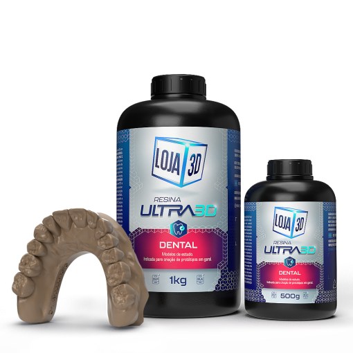 Resina Ultra Dental – Terracota – 1kg – Loja 3D - Imagem 2