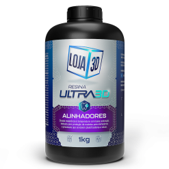 Resina Ultra Alinhadores – Branco – 1kg – Loja 3D