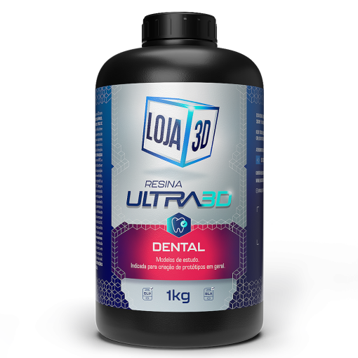 Resina Ultra Dental – Terracota – 1kg – Loja 3D