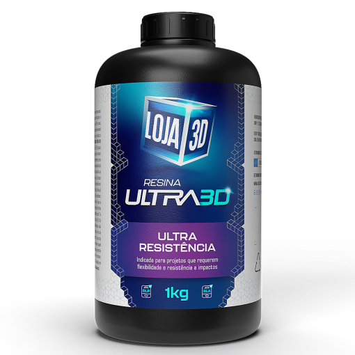 Resina Ultra Resistência – Clear – 1kg – Loja 3D