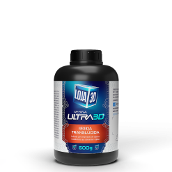 Resina Ultra Translúcida Rígida – Clear – 500g – Loja 3D