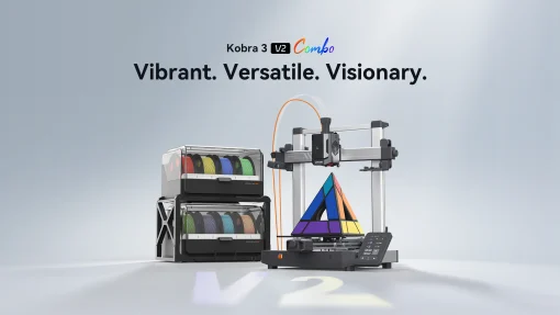 Impressora 3D – Kobra 3 V2 Combo – Anycubic + Treinamento Ao Vivo Grátis - Imagem 3