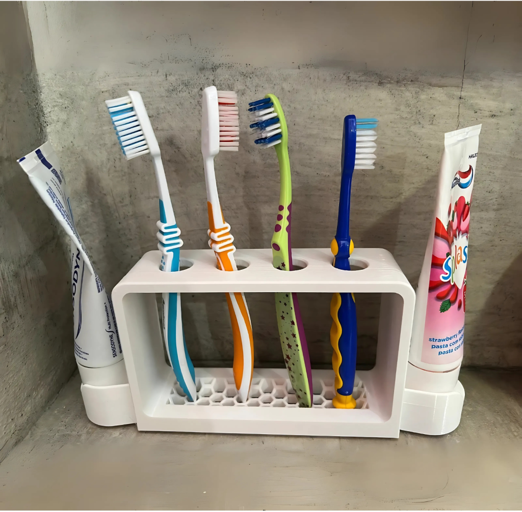 .STL do Dia: suporte para escovas de dentes