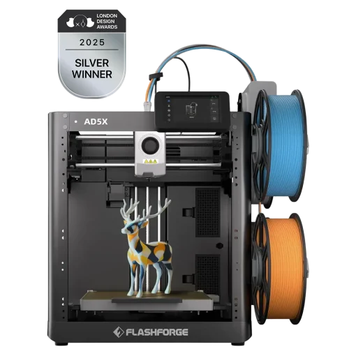Impressora 3D – AD5X – Flashforge + Treinamento Ao Vivo Grátis - Imagem 2