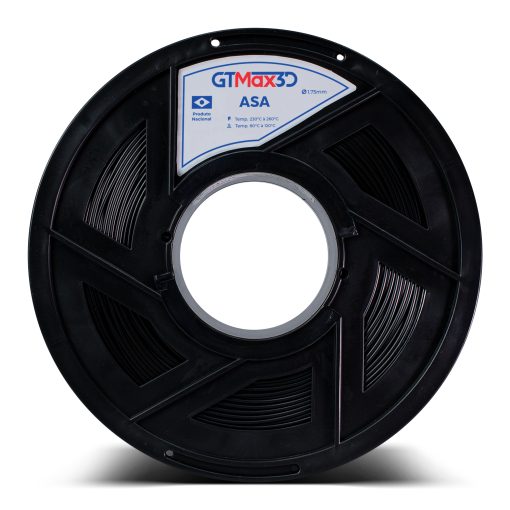 Filamento ASA – Preto – GTMax 3D – 1Kg
