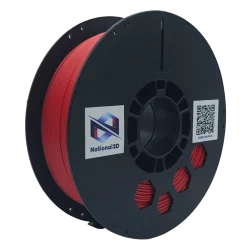 Filamento PLA High speed – Vermelho Coração – National 3D – 1.75mm – 1KG