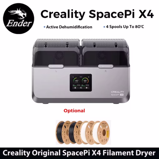 Caixa Secadora de Filamento – Space Pi 4 Rolos – Creality - Imagem 2