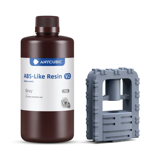 Resina UV – ABS Like V2 – Cinza - 1kg – Anycubic